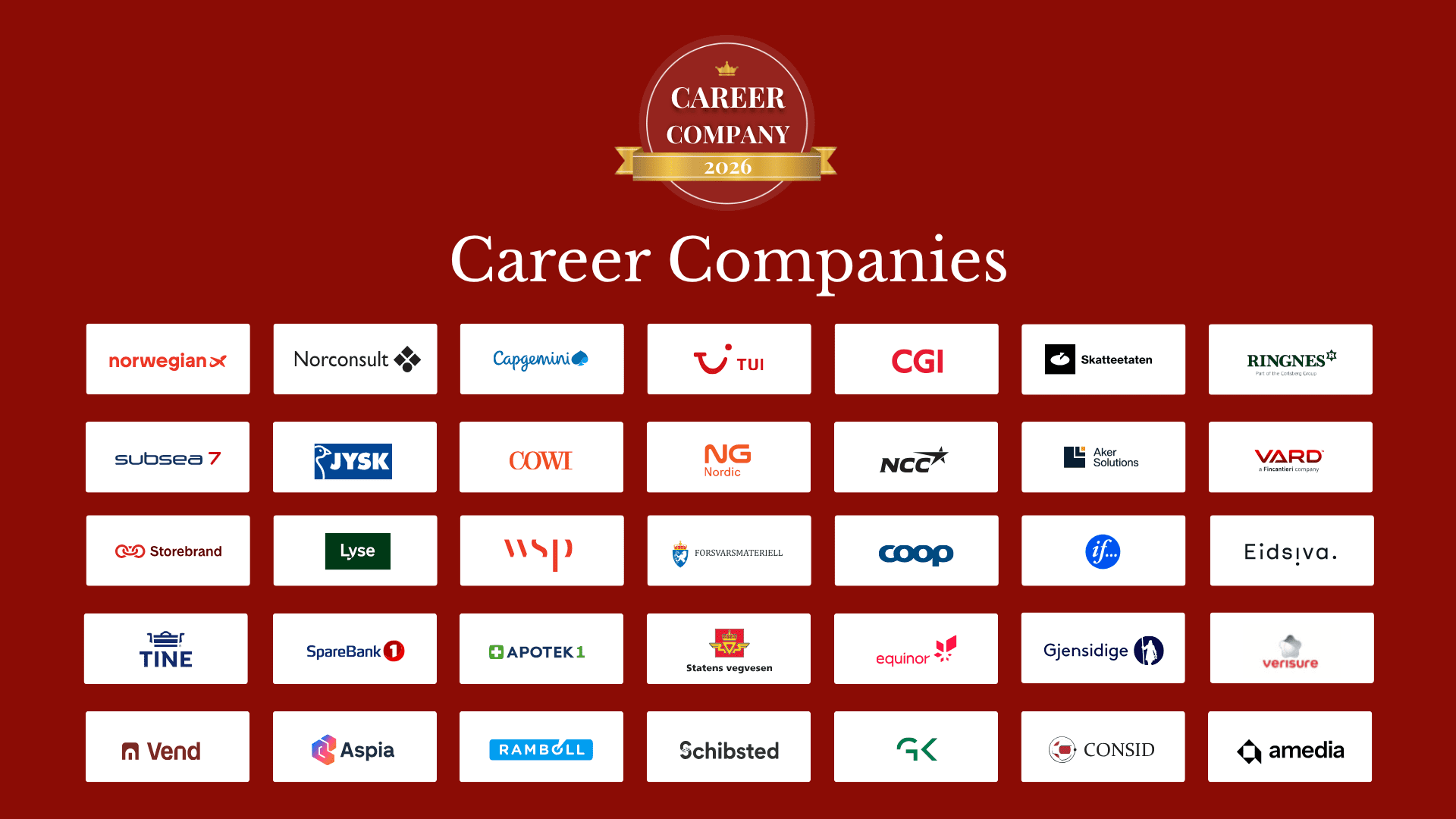 Hva innebærer det å være en Career Company?