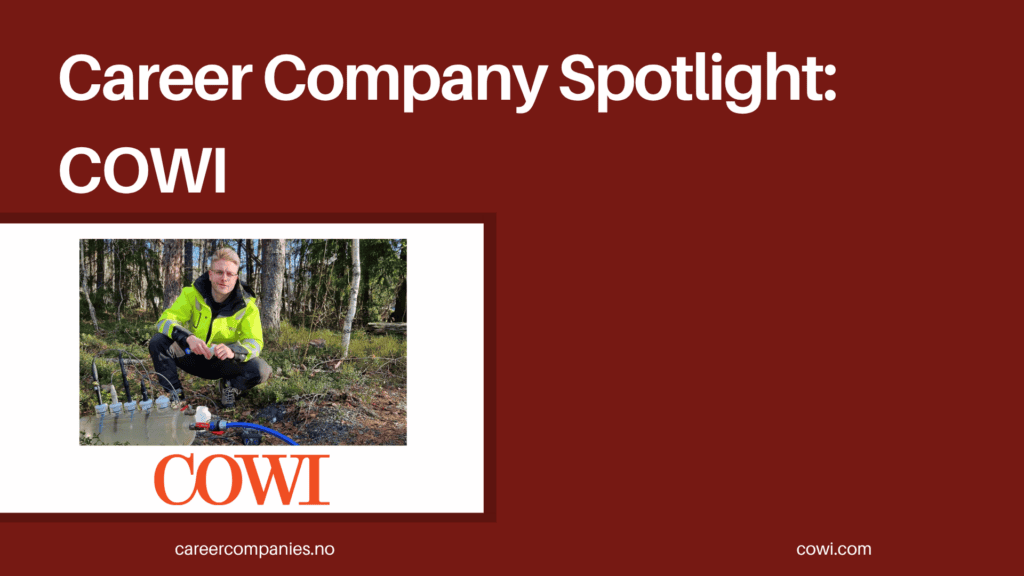 Career Company Spotlight: COWI